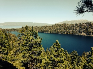 Cascade Lake with Lake Tahoe on the backdrop. Pretty alright.